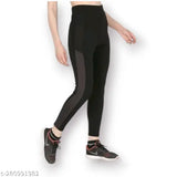 Earth Joy women's solid track pants: stylish lycra leggings for gym, yoga, or exercise