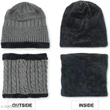 Multi colored wool beanie, soft texture, suitable for colder months