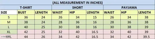 Premium quality pack of 2, printed women's night suit in polycotton (short sleeves), Indian-made