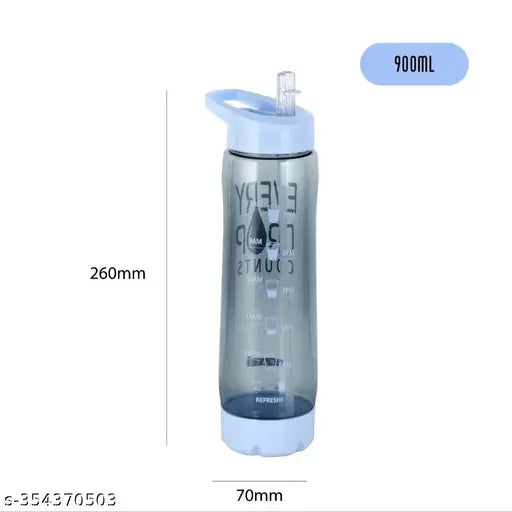 Oreo Sipper Water Bottle 900ML | Gym Water Bottle | Sports Water Bottle | Kids Sipper Water bottle | Kids School Water bottle (Blue, Pack of 1)