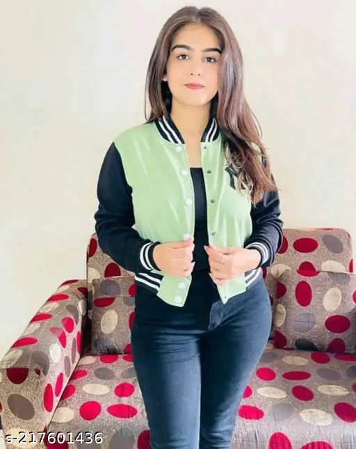 Printed fleece NY jacket, long sleeves, size N, India origin