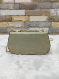 Premium quality, gold glittery Hinza sling bag for women and girls