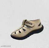 Kids sandals, brown, Velcro closure