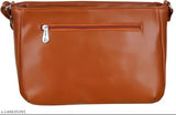 Roman Sling Design in Tan Leather, Brown