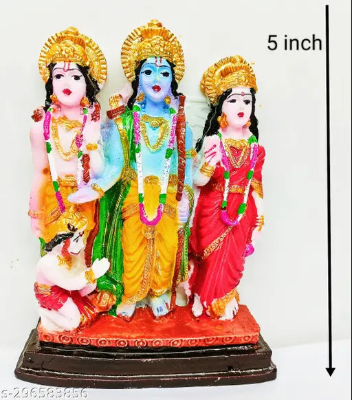 Marble Hindu god Vishnu & Lakshmi idol set, Narayana Hari with Laxmiji figurines, 5cm x 4cm home decor showpiece