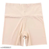 Invisible seamless cycling shaping shorts for women and girls, suitable from 26 to 32 waist. Packs of 1. Free size. Packaging label indicates cycling or sportswear use