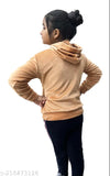 Soft wool Kids Girls winter sweatshirts Combo2, embroidered net pattern, breathable & safe