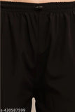 The image displays a pair of black leggings with cargo pockets