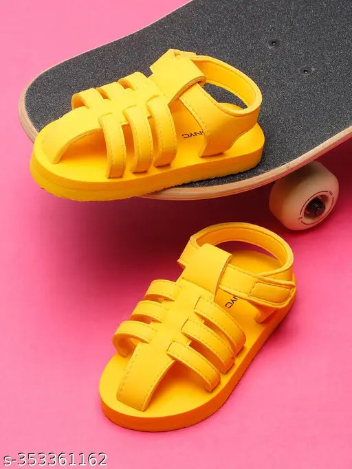 Unisex Tooti Frooti EVA Sandals by ONYC - Solid design, slip-resistant, easy to clean for kids' adventures
