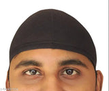 Mens solid cotton helmet cap pack of 3 - Absorbent heat & sweat under helmet or caps, wearable for various sports like cricket, football. Lightweight, stylish, comfortable. Suitable for all seasons in India