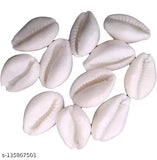 ABS White Kodi/Laxmi Cowrie Set (21 pcs) for Lakshmi and Diwali Pooja - Essential puja objects for religious ceremonies, home, and office