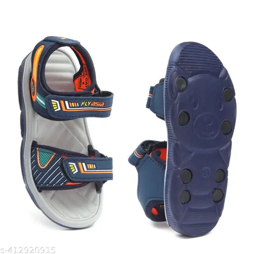 Stylish and lightweight Flyasia Kids sandals in Avengers print, perfect for kids aged 18 months to 4.5 years, featuring Pu sole and EVA construction with Velcro fastening