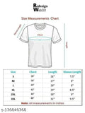 Redesign printed polyester men's t-shirt, short sleeves, vibrant red color. High-quality fabric for a soft feel against skin. Durable and wrinkle-resistant. Made in India