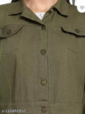 1olive green jacket