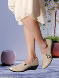 Synthetic bellie sandals by YoloYells, ultra comfortable daily wear wedges for women. Ideal for parties, work, or casual outings. Lightweight and durable design for all seasons