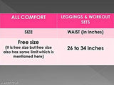 Women's sports and fitness cotton rib 4-way stretched tight jeggings combo pack - size range: 26-34 inches