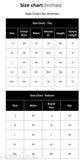Size chart with dimensions and color options for a set of Diwali 2024 special self-gift picch color sets