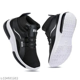 Black and white kids sports shoes boys