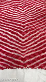 Georgette printed fancy saree with lace border, single piece in free size, cotton fabric, India origin