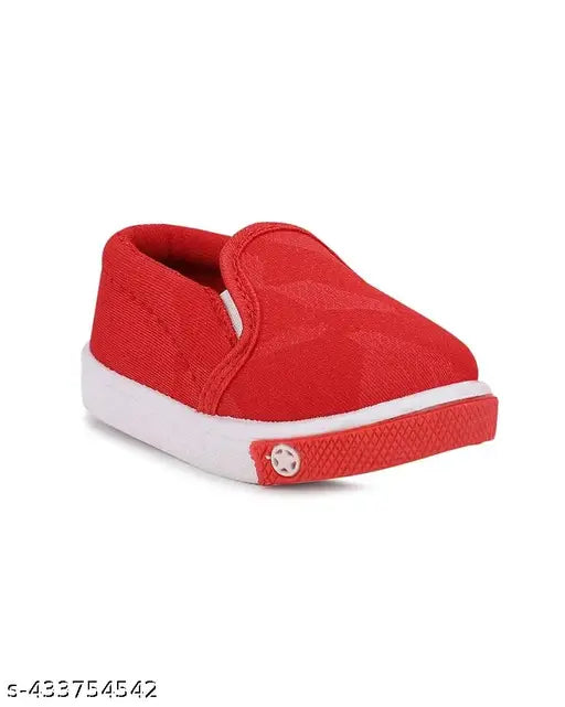 Red velvet unisex baby booties