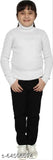 LOVO Warm and Soft Winter Wear - Sweater for Girls - white