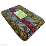 Feather Green single-size cotton blend blanket (60x90), pack of 2 multicolor - ideal for daily use, free size