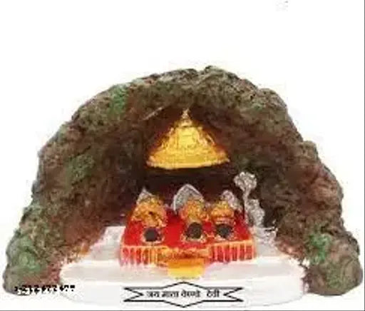 Poly resin Saraswati idol figurine, Mata Rani Di decorative replica for home temple, India origin