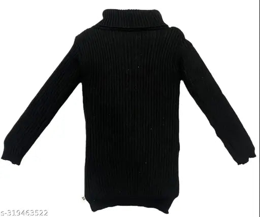 Winter woolen high neck sweater multipack for boys & girls (0-7 years), solid pattern, India origin