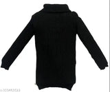Winter woolen high neck sweater multipack for boys & girls (0-7 years), solid pattern, India origin