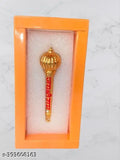 12cm Handcrafted Hindu Hanuman Idol, Jai Shri Ram gada metal figurine for home decor