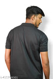 Mens solid cotton short sleeve regular fit polo t-shirt, premium quality branded, ideal for casual office wear & events