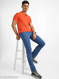 Light blue denim jeans, slim fit