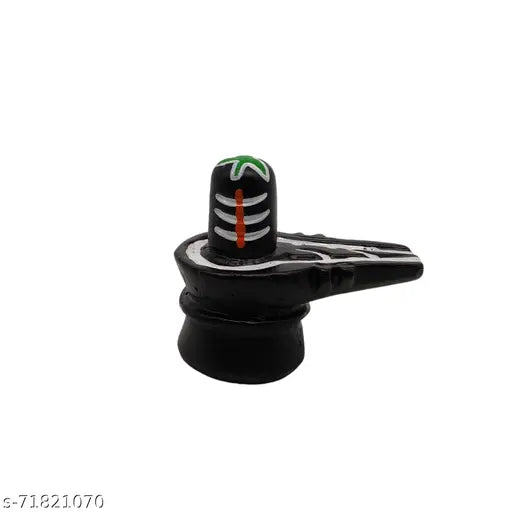 Marble stone Shivling/Pind Idol for Pooja, handcrafted in India