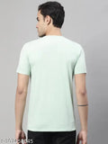 Multicolor cotton round-sleeve t-shirts pack 3 for men, ideal for casual wear from Vimal Jonney (India)