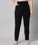 Black cotton women's pyjamas set combo pack
