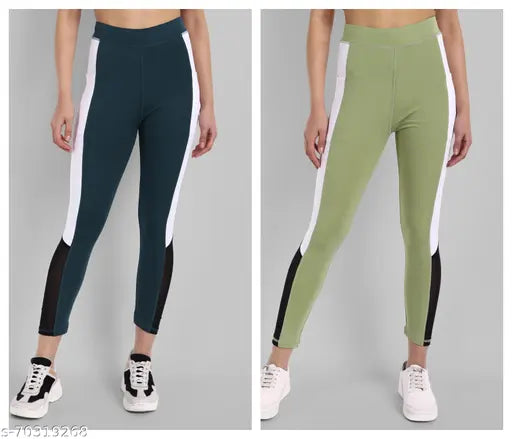 Striped net Lycra tight for women, stylish and comfortable gym wear, best for fitness, size 24, 26, 32, 34, 36, 38 (made in India)