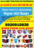 Personalized photo printed cotton-silk tshirt for men and women, short sleeves with 1 name print