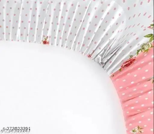 Glace cotton fitted bedsheet with two floral pillow covers, elevate your bedroom decor this summer