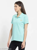 KZALCON Women's printed net short sleeves t-shirt, vibrant design adds versatility, India origin