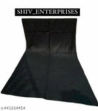 Black polyester donation blanket by Shiventerprises, ideal for heavy winter or charitable donations, free size (60x90in)