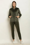 Velvet-velvet Aliyah Fashion Valvet-Mehandi truck suit for women, long-sleeved, handcrafted Indian fashion