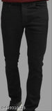 Black men's denim jeans