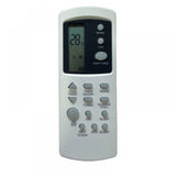 White infrared remote compatible with Bluestar AC Remote Control (Max range 30ft), ergonomic design for easy use
