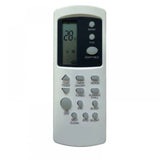 White infrared remote No. 31E (No Backlight), compatible with Carrier AC Remote Control for long-range operation from sofa, divan or bed