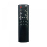 Black infrared remote compatible with Samsung home theatre sound bar, long-range 30 feet for comfortable control from sofa, divan, or bed