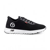 Men's Casual Mesh Lace-ups Casual Shoes (Black)
