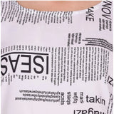 Women's Casual Crepe Sleeveless Slit Dress (White)