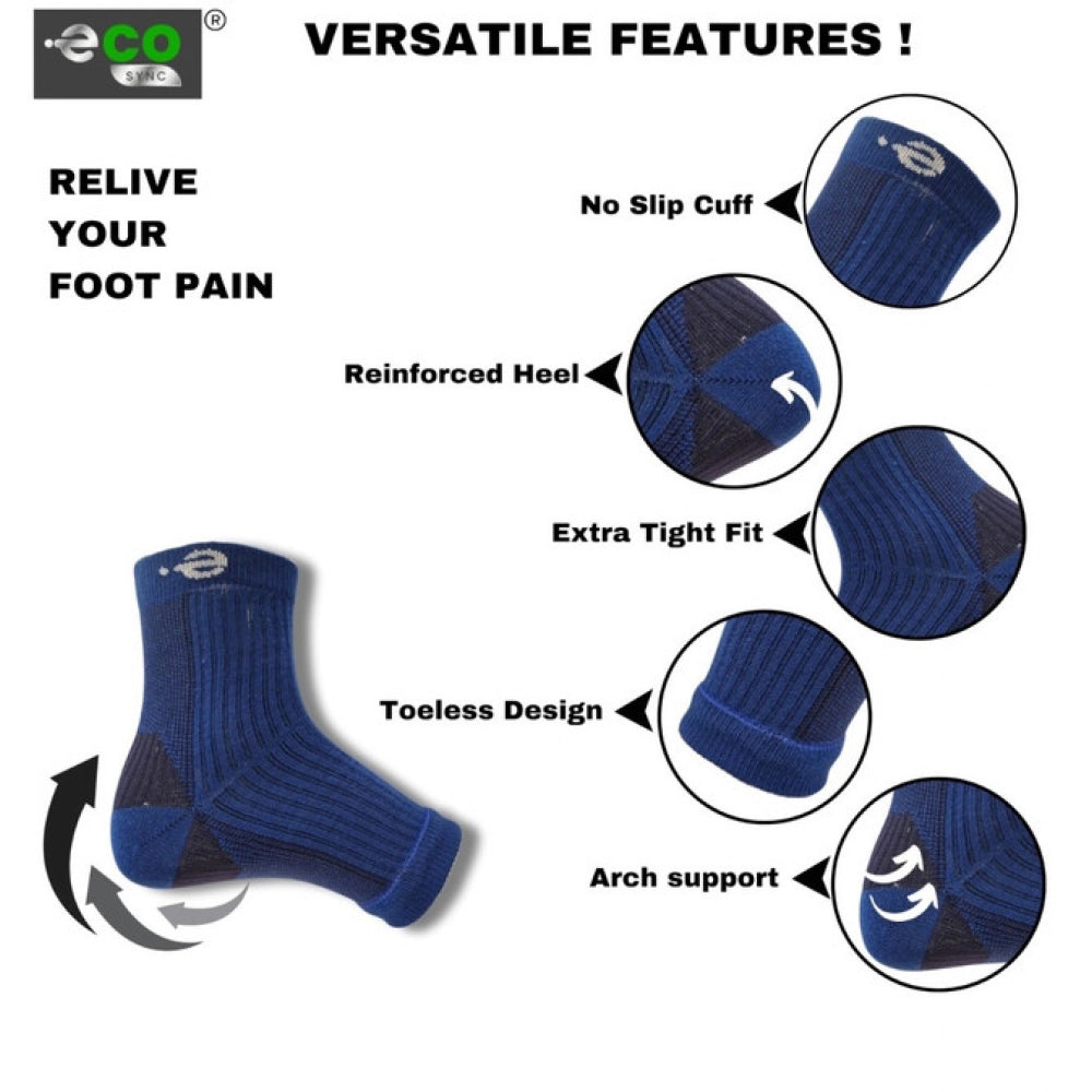 Multicolor unisex casual cotton printed ankle length support socks for comfortable everyday wear