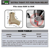 Multicolor unisex printed cotton ankle length support socks, beige with casual design for everyday wear