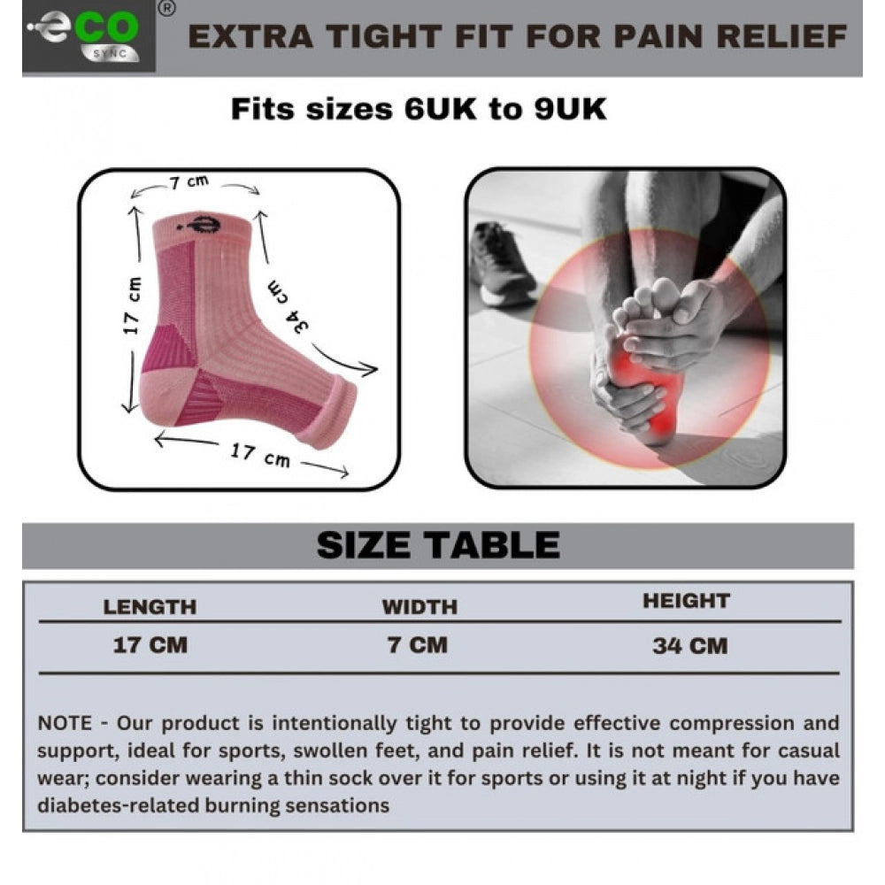 Multicolor unisex casual printed cotton ankle length support socks for everyday wear